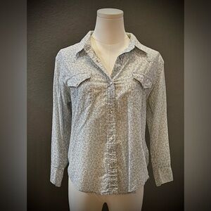 POLO Ralph Lauren, 3/4 sleeve, snap front western style blouse